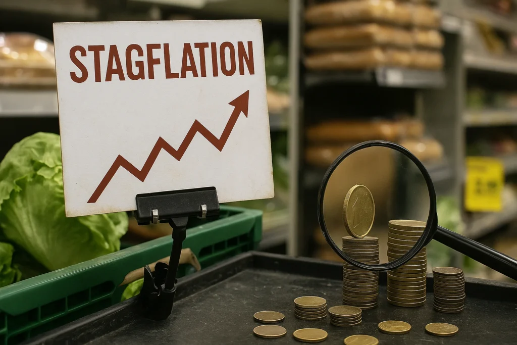 Mitä stagflaatio tarkoittaa?